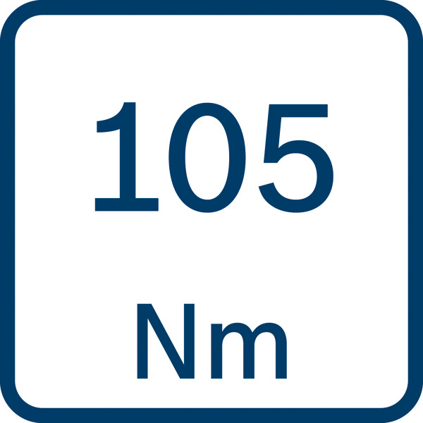 BOSCH Akku-Drehschlagschrauber GDR 12V-105, mit 2 x 2.0 Ah Li-Ion Akku, L-BOXX