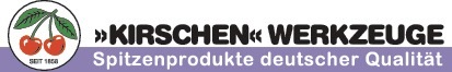 KIRSCHEN Schnitzmesser m.doppelseitiger geb.Schneide KIRSCHEN