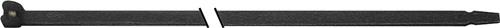 SAPI SELCO Kabelbinder M.E.T.L.186mm B.4,5mm PA 6.6 schwarz 100St./Btl.SAPISELCO