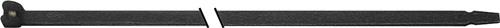 SAPISELCO Kabelbinder M.E.T.L.186mm B.4,5mm PA 6.6 schwarz 100St./Btl.SAPISELCO