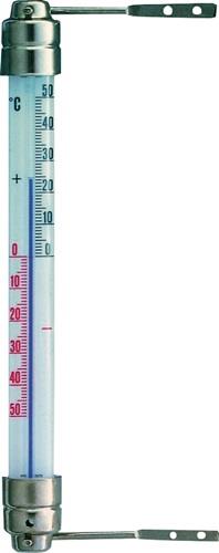 TFA Fensterthermometer Messber.-50 b.50GradC H200xB23xT28mm Metall TFA