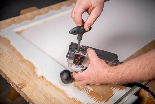 METABO Lackfräse LF 850 S 850 W 11500min-¹ Fräs-B.80mm METABO