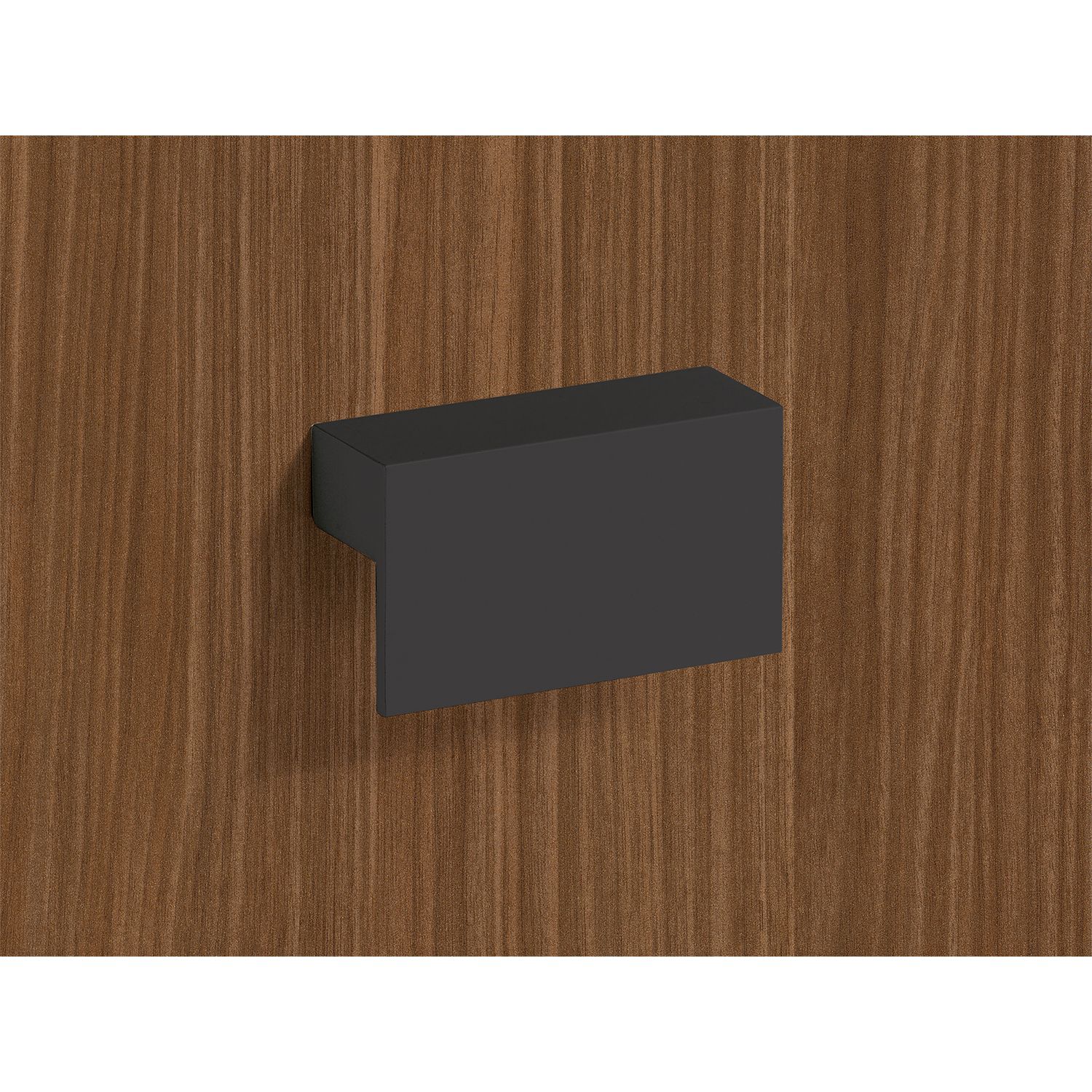HETTICH Griff Trani, •–• 64, L 84 mm, B 26 mm, H 16 mm, Schwarz matt, 9265950 HETTICH Griff Trani, •–• 64, L 84 mm, B 26 mm, H 16 mm, Schwarz matt, 9265950