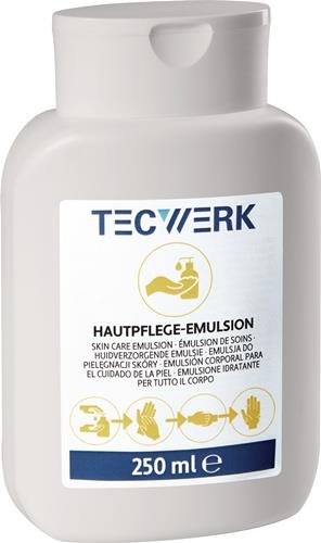 TECWERK Hautpflege-Emulsion 250ml silikonfrei,leicht parfümiert 24 TECWERK