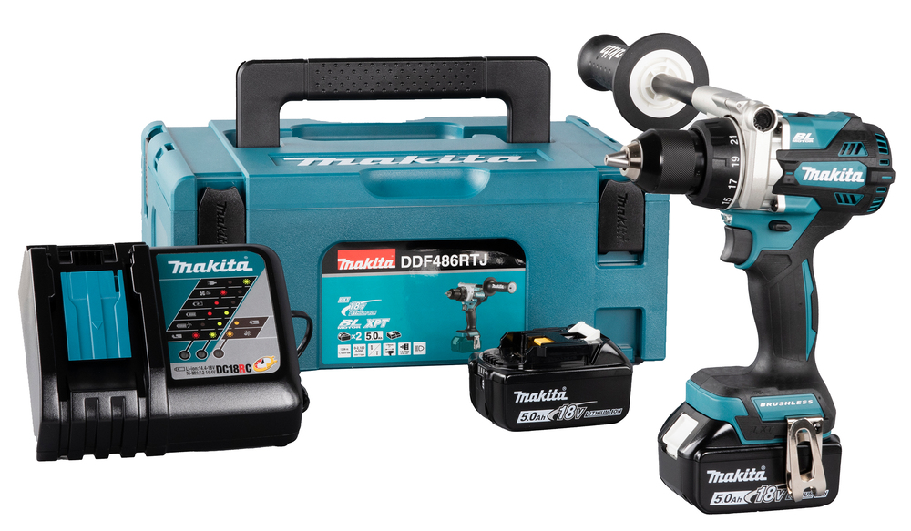 MAKITA Akku-Bohrschrauber DDF486RTJ