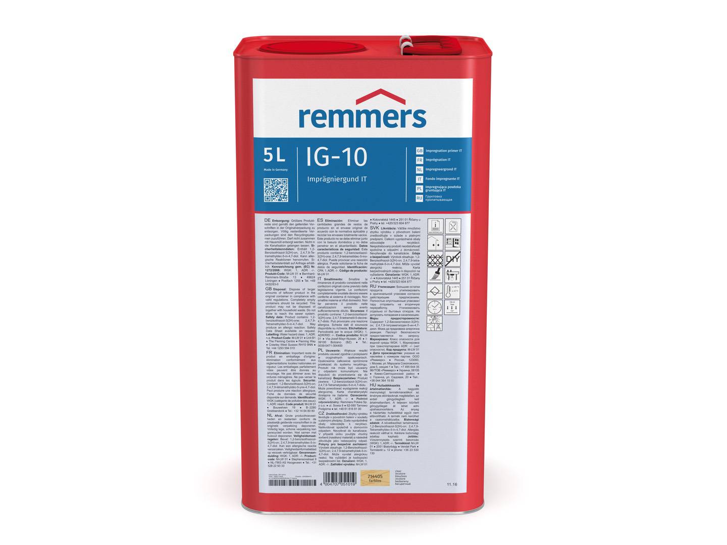 REMMERS IG-10-Imprägniergrund IT farblos 5 l