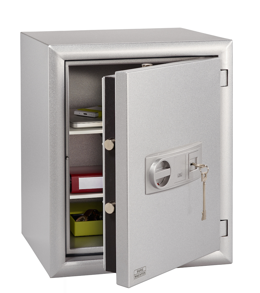 BURG-WÄCHTER Wertschutzschrank, Diplomat MTD 760 K, silber beschichtet, 41420