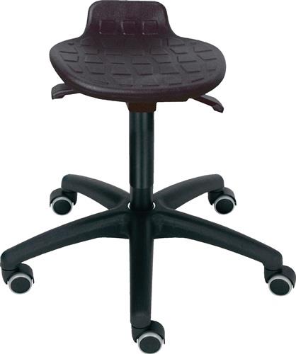 LOTZ Drehhocker Rl.PU-Schaum schwarz Sitz-H.450-640mm LOTZ