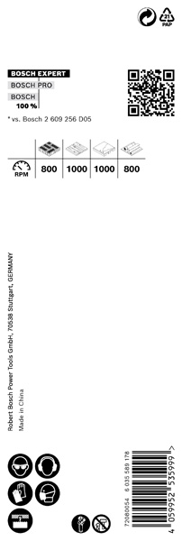 BOSCH EXPERT Construction Material Lochsäge, 22 x 60 mm. Für Dreh- und Schlagbohrer