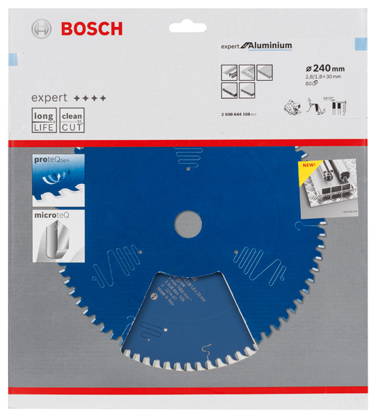 BOSCH Kreissägeblatt Expert for Aluminium, 240 x 30 x 2,8 mm, 80