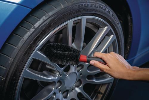 NIGRIN Felgen-Reinigungsbürste rot,schwarz NIGRIN NIGRIN Felgen-Reinigungsbürste rot,schwarz NIGRIN