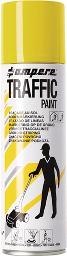 AMPERE Bodenmarkierspray TRAFFIC PAINT 500ml gelb AMPERE