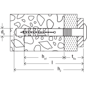 FISCHER Nageldübel N 6x40/7 P A2 (50)