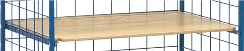 FETRA Einlegeboden B.700mm Holzwerkstoffplatte inkl.Auflagewinkel f.Transportwagen