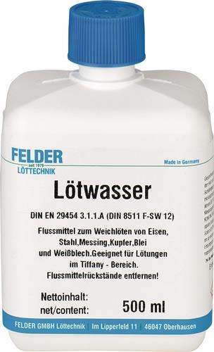 FELDER Lötwasser 500 ml FELDER FELDER Lötwasser 500 ml FELDER