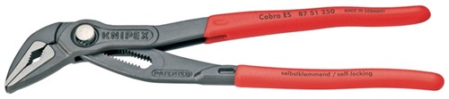 KNIPEX Wasserpumpenzange Cobra® ES L.250mm Spann-W.42mm pol.Ku.-Überzug KNIPEX