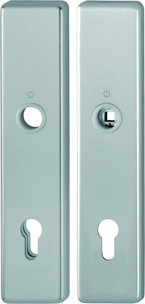 HOPPE® Schutz-Langschildpaar 2221/2210, HT, Aluminium, 11986104