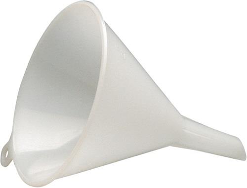 HÜNERSDORFF Trichter D.100/12mm H.126mm HD-PE natur HÜNERSDORFF