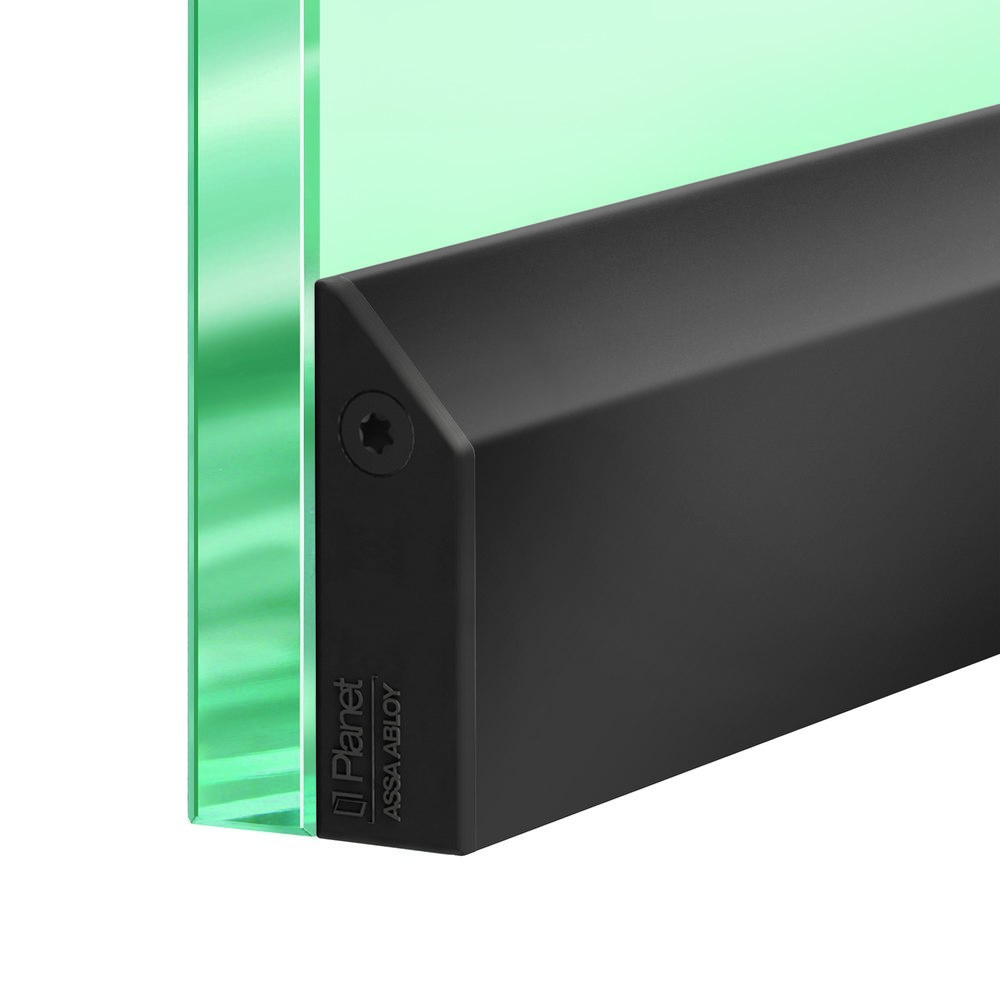 PLANET Glastürdichtung KG-SM-Set schmal FH, mit Fixierschrauben, Silikon 959 mm grau