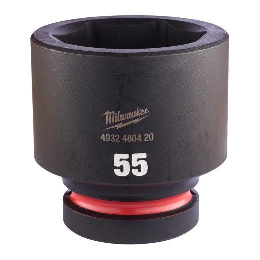 MILWAUKEE 55 x 83 mm SHOCKWAVE Schlagnuss 1" kurz