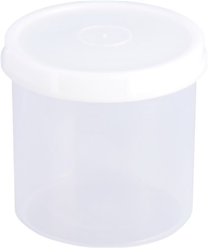 HÜNERSDORFF Dose 500ml m.Schraubdeckel rd.natur H100xD104mm HÜNERSDORFF