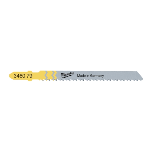 MILWAUKEE 75 x 2,5 mm T101BR, umgekehrte Verzahnung Stichsägeblatt Holz/Furnier