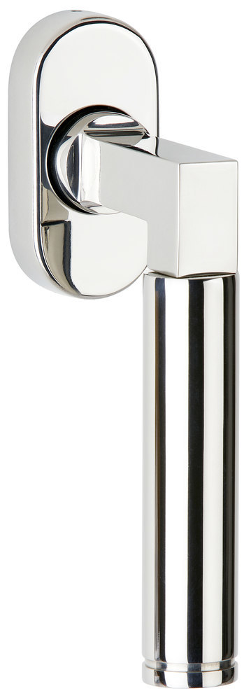 HERMAT Fenstergriff INFINITY 1831, oval, Edelstahl