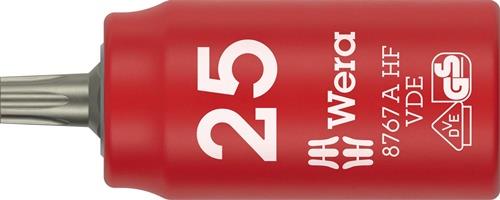 WERA Steckschlüsseleinsatz 8767 A VDE HF 1/4 Zoll TX 25 L.36mm WERA