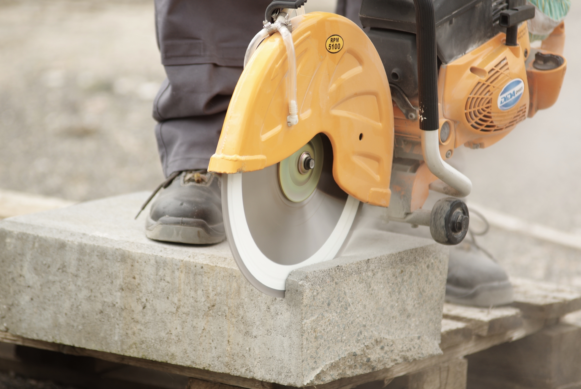 KLINGSPOR Diamanttrennscheibe DT 902 A Special, 400 x 25,4