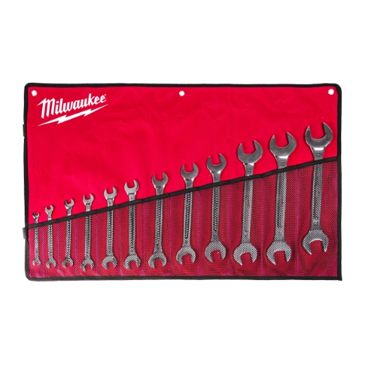 MILWAUKEE 12-teilig Doppel-Maulschlüssel Set