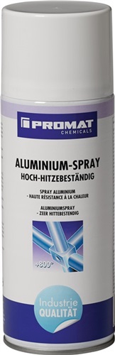 PROMAT CHEMICALS Aluminiumspray b.+500GradC hellsilber,glänzend 400 ml Spraydose PROMAT CHEMICALS