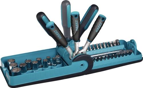 HAZET Steckschlüsselsatz 856-1HP 38-tlg.1/4 Zoll SW 5,5-14mm Z.90 6KT HAZET HAZET Steckschlüsselsatz 856-1HP 38-tlg.1/4 Zoll SW 5,5-14mm Z.90 6KT HAZET