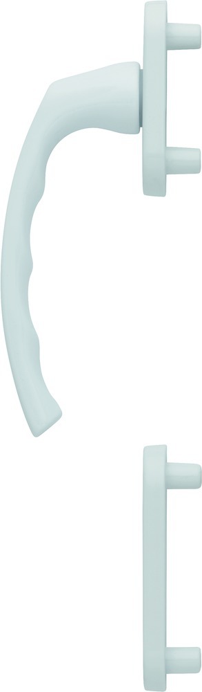 HOPPE® Fenstertürgriff-Halbgarnitur Liège 0540/66N/66NS, außen, Aluminium, 11763280