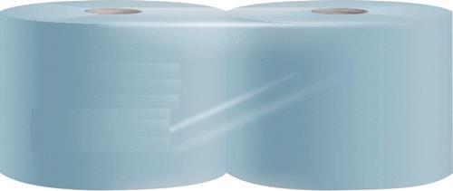ELOS Putztuch ELOwipe L L.ca.360 mxB.ca.360mm blau 3-lagig 2 Rl./VE ELOS