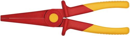 KNIPEX Flachrundzange Gesamt-L.220mm KU.glasfaserverst.m.Weichkunststoff-Zone KNIPEX