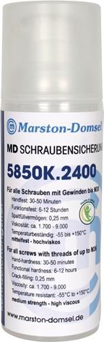 MARSTON-DOMSEL Schraubensicherung 5850K.2400 50g mf.hv.blau Pumpdosierer MARSTON