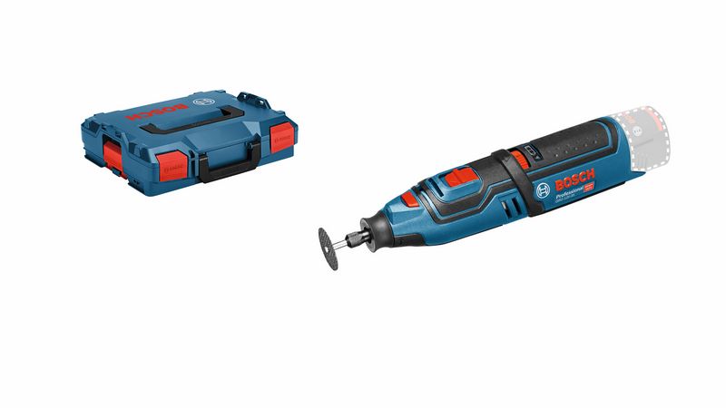 BOSCH Akku-Rotationswerkzeug GRO 12V-35, Solo Version, L-BOXX