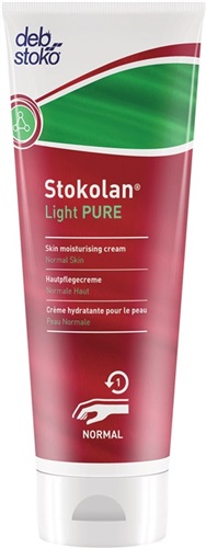 Stokolan Hautpflegecreme Stokolan® Light PURE 100ml duft-/farbstofffrei Tube