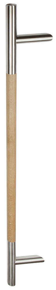HERMAT Stoßgriffpaar 8010, D 30 mm, Materialkombination