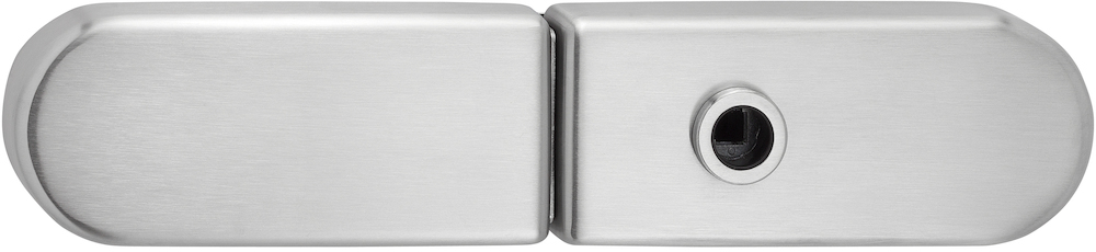 HERMAT Ganzglas Gegenkasten VENEZIA 6014.GK, Edelstahl