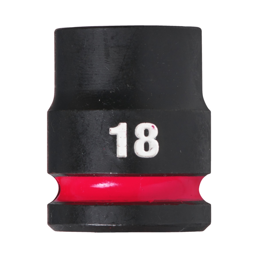 MILWAUKEE 18 x 38 mm SHOCKWAVE Schlagnuss 1/2" kurz