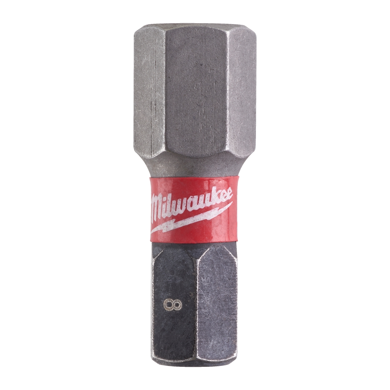 MILWAUKEE Hex 8 / 25 mm Schrauberbit SHOCKWAVE