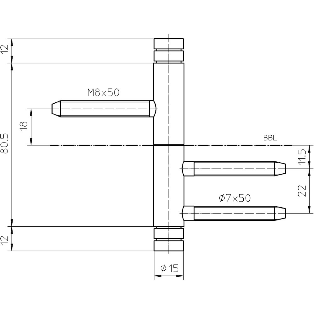 SIMONSWERK Einbohrband VARIANT® V 3420 WF BASIC