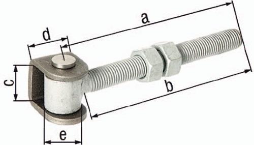 GAH Torband 153x145x42x30mm STA roh GAH