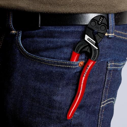 KNIPEX Kompaktbolzenschneider CoBolt® L.160mm Ku.-Überzug ger.3mm o.Aussparung KNIPEX Kompaktbolzenschneider CoBolt® L.160mm Ku.-Überzug ger.3mm o.Aussparung