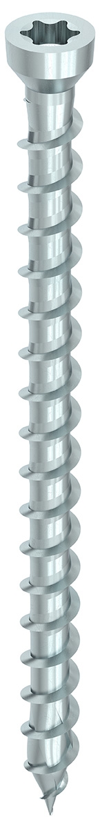 HECO TOPIX-plus 10,0 x 550, Zylindersenkkopf, T-Drive, Vollgewinde, verzinkt blau, A3K