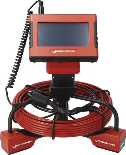 Inspektionskamera Kamerakopf-Ø 20 mm Kabellänge 16 m Kabel-Ø 5 mm 2 Ah 40-110 mm ROTHENBERGER Inspektionskamera Kamerakopf-Ø 20 mm Kabellänge 16 m Kabel-Ø 5 mm 2 Ah 40-110 mm ROTHENBERGER