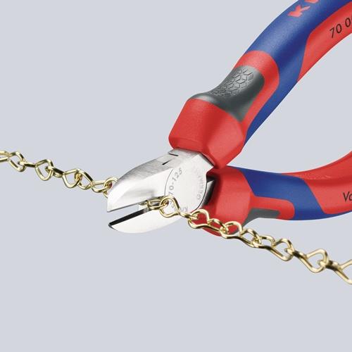 KNIPEX Seitenschneider L.125mm Kopf verchr.Comfort-Griff KNIPEX KNIPEX Seitenschneider L.125mm Kopf verchr.Comfort-Griff KNIPEX