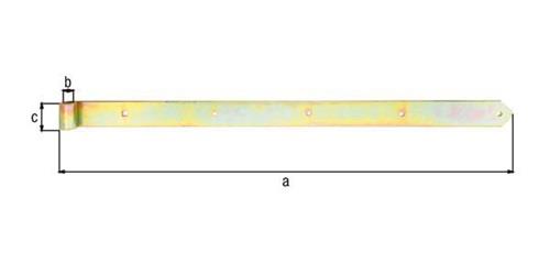 GAH Ladenband L.1000x20x60mm S.8mm STA galv.verz.d.pass.D.20mm rd GAH GAH Ladenband L.1000x20x60mm S.8mm STA galv.verz.d.pass.D.20mm rd GAH