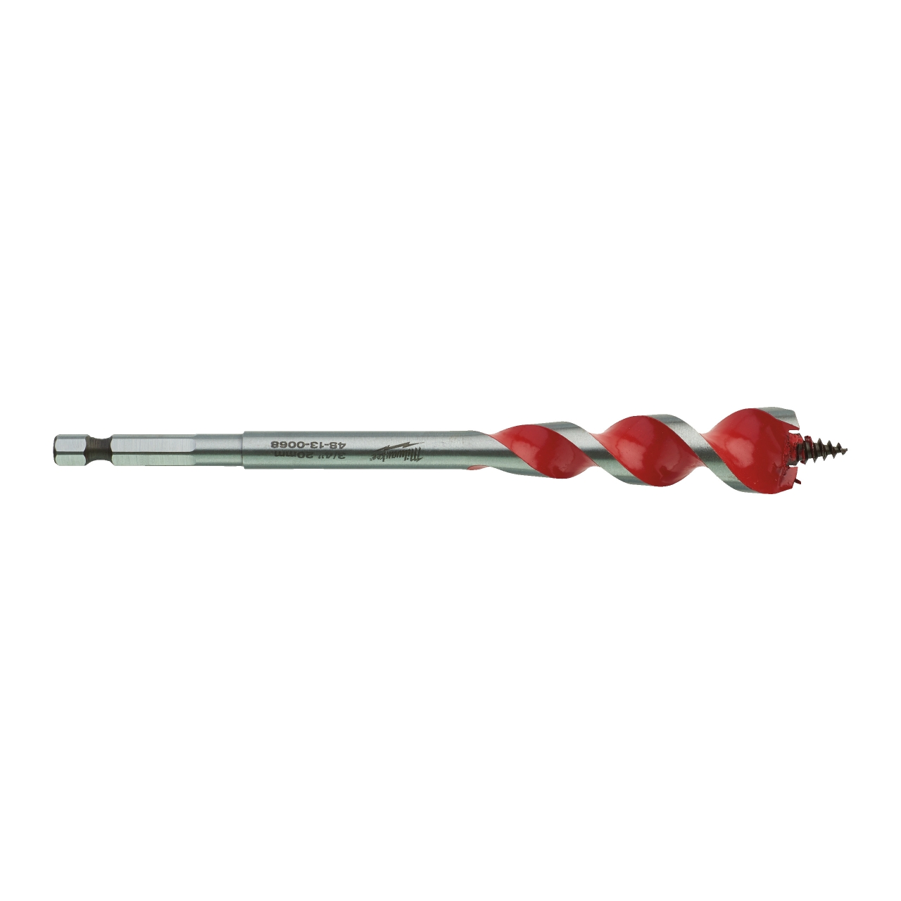 MILWAUKEE 20 x 165 mm, 1/4" Hex SPEED FEED Holzbohrer